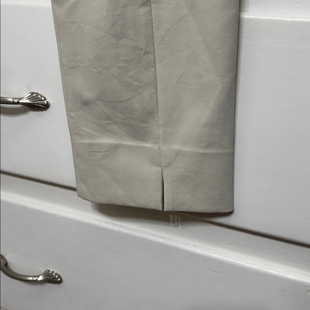 Vince Light Beige Trousers - Picture 3 of 5